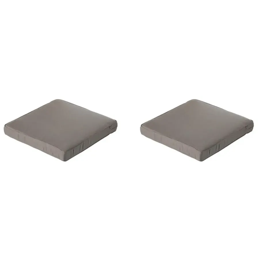 Madison - Lounge Profi-Line Zitkussen Rib liver - Ca. 60x60 cm - Set van 2