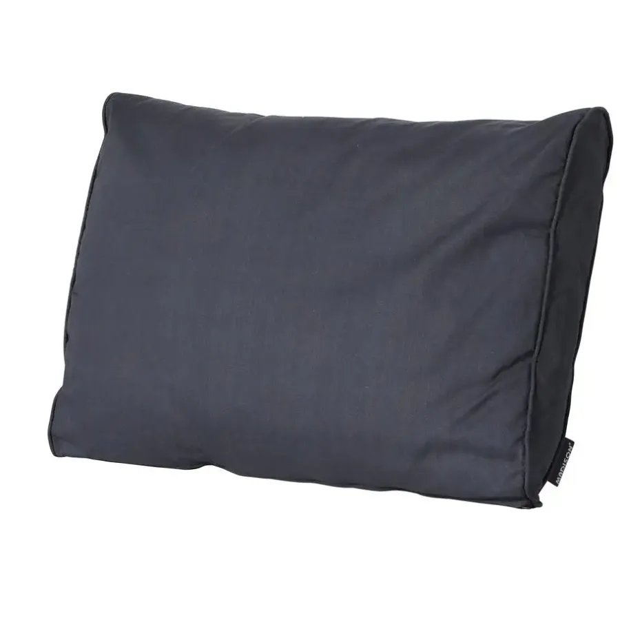 Loungekussens-Madison - Lounge rug Basic black - 73x43 - Antraciet