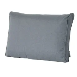 Loungekussens-Madison - Lounge Rugkussen Rib grey - Ca. 40x60 cm - Set van 2