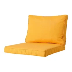 Loungekussens-Madison - Lounge Rugkussen Panama golden glow - Ca. 40x60 cm - Set van 2