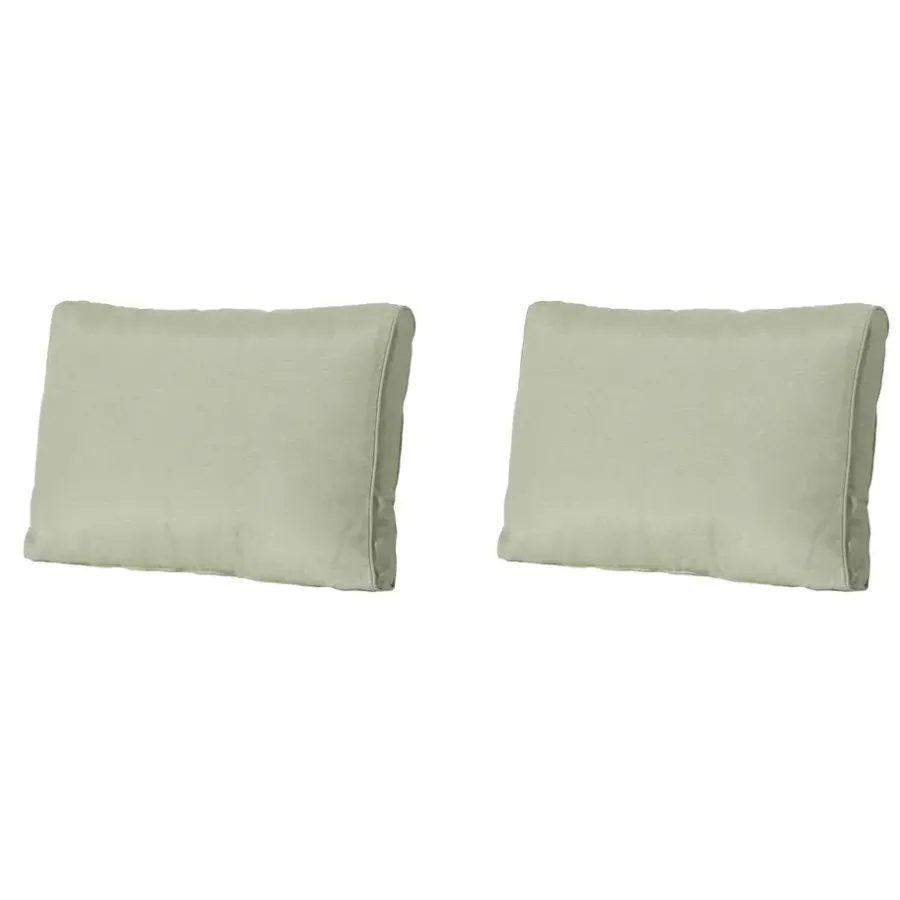 Loungekussens-Madison - Lounge Rugkussen Panama sage - Ca. 40x60 cm - Set van 2