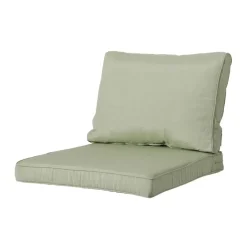 Loungekussens-Madison - Lounge Rugkussen Panama sage - Ca. 40x60 cm - Set van 2