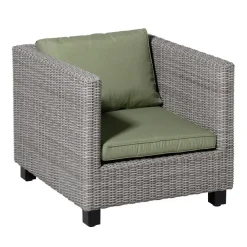 Loungekussens-Madison - Lounge Rugkussen Panama sage - Ca. 40x60 cm - Set van 2