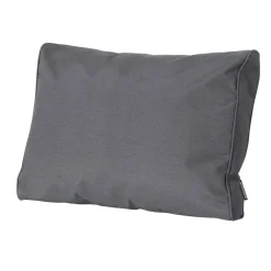 Loungekussens-Madison - Lounge Rugkussen Panama grey - Ca. 40x60 cm - Set van 2