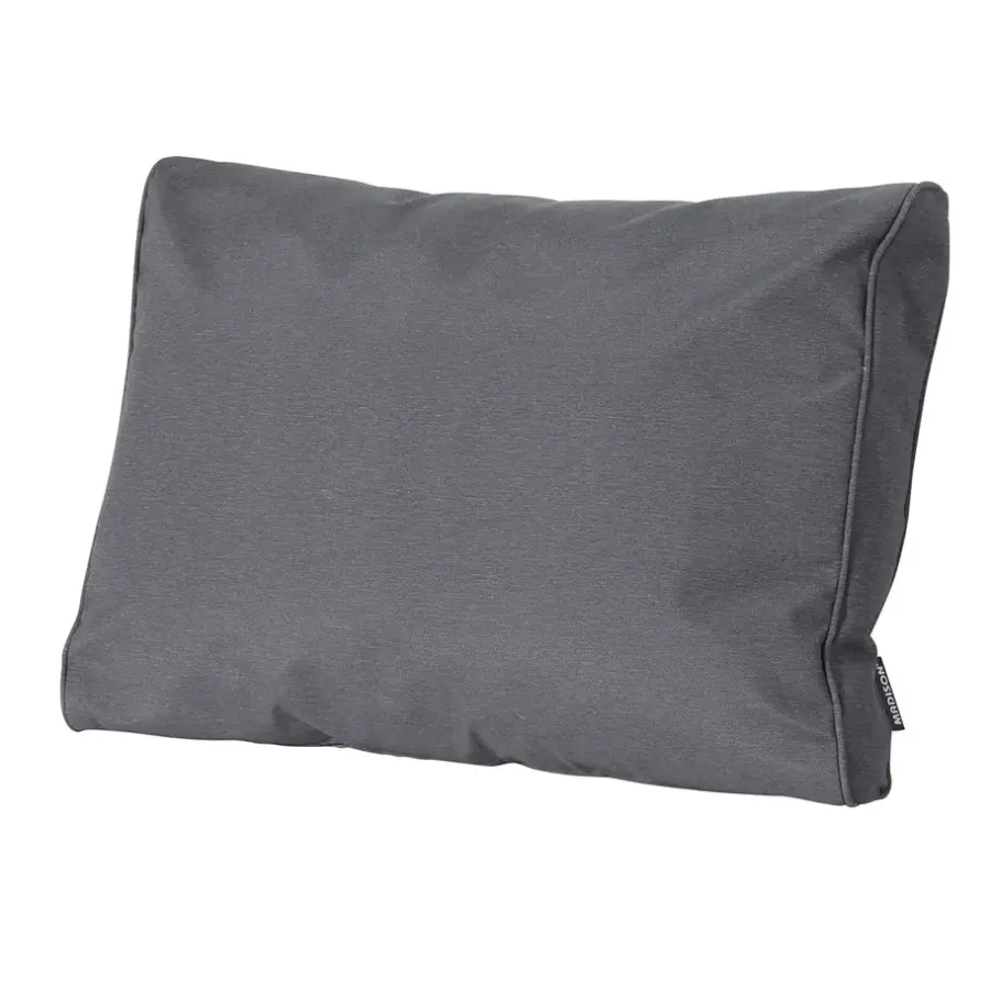 Loungekussens-Madison - Lounge Rugkussen Panama grey - Ca. 40x60 cm - Set van 2