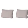 Loungekussens-Madison - Lounge Rugkussen Basic taupe - Ca. 40x60 cm - Set van 2