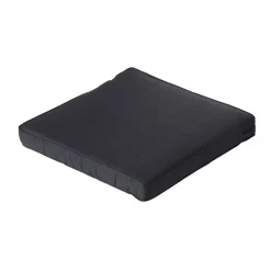 Loungekussens-Madison - Lounge Zitkussen Basic black - Ca. 60x60 cm - Set van 2