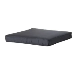 Loungekussens-Madison - Lounge Zitkussen Basic black - Ca. 60x60 cm - Set van 2