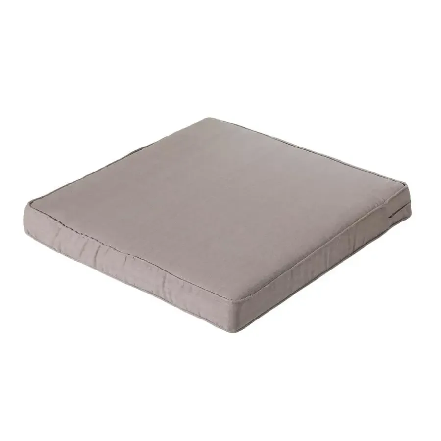 Madison - Lounge Zitkussen Basic taupe - Ca. 60x60 cm - Set van 2