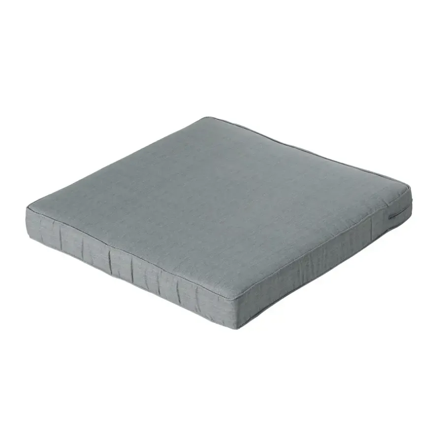 Loungekussens-Madison - Lounge Zitkussen Basic grey - Ca. 73x73 cm - Set van 2