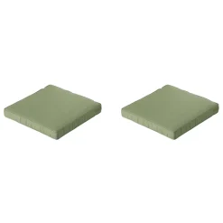 Madison - Lounge Zitkussen Basic green - Ca. 60x60 cm - Set van 2