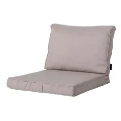 Loungekussens-Madison - Lounge Zitkussen Basic taupe - Ca. 73x73 cm - Set van 2