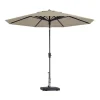 Madison - Parasol Paros II Round Ecru - 300cm - Beige