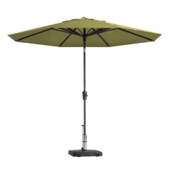 Madison - Parasol Paros II Round Sage Green - 300cm - Groen