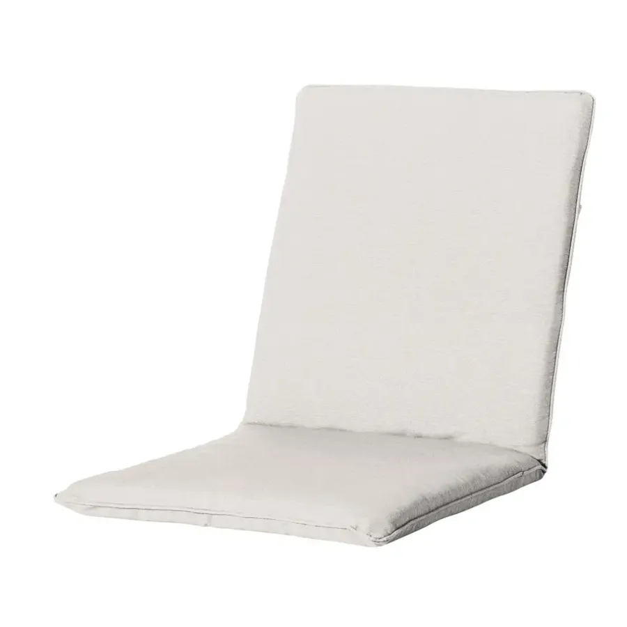 Tuinstoelkussens-Madison - Stapelstoelkussen Napels sand - Ca. 97x49 cm - Set van 4