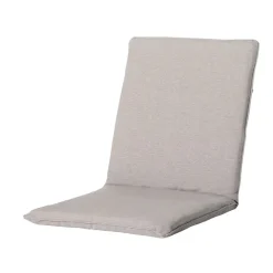 Tuinstoelkussens-Madison - Stapelstoelkussen Napels taupe - Ca. 97x49 cm - Set van 4