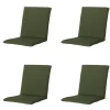 Tuinstoelkussens-Madison - Stapelstoelkussen Panama green - Ca. 97x49 cm - Set van 4