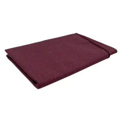 Tafelkleden-Madison - Tafelkleed Bordeaux canvas eco+ - Ø Ca. 160 cm