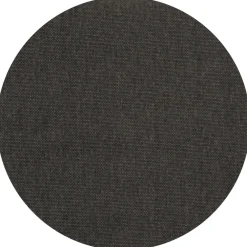 Tafelkleden-Madison - Tafelkleed Dark grey canvas eco+ - Ø Ca. 160 cm