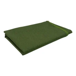 Tafelkleden-Madison - Tafelkleed Moss green canvas eco+ - Ø Ca. 160 cm