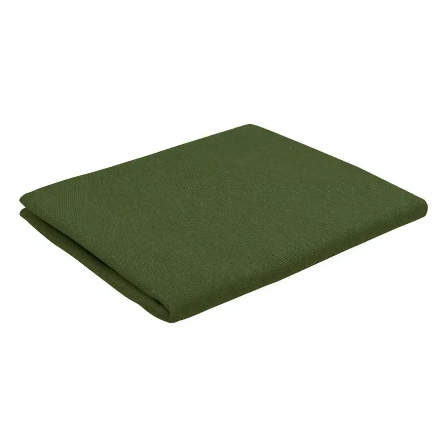 Madison - Tafelkleed Moss green canvas eco+ - Ca. 180x140 cm