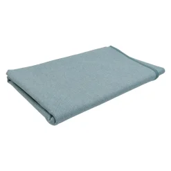 Tafelkleden-Madison - Tafelkleed Silver canvas eco+ - Ø Ca. 160 cm