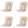 Madison - Tuinkussen Classic Hermitage Milly natural - Ca. 94x48 cm - Set van 4