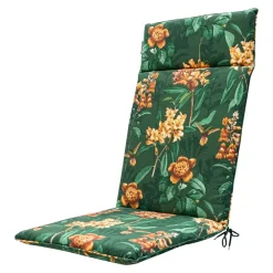 Madison - Tuinstoelkussen Hoge Rug Lua green - Ca. 120x50 cm - Set van 4
