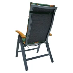 Madison - Tuinstoelkussen Hoge Rug Lua green - Ca. 120x50 cm - Set van 4