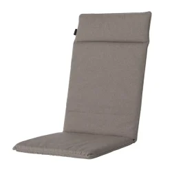 Madison - Tuinstoelkussen Hoge Rug Manchester taupe - Ca. 120x50 cm - Set van 4