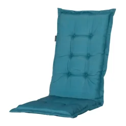Madison - Tuinstoelkussen Hoge Rug Panama sea blue - Ca. 123x50 cm - Set van 4