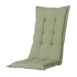 Madison - Tuinstoelkussen Hoge Rug Panama sage - Ca. 123x50 cm - Set van 4