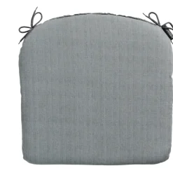 Tuinstoelkussens-Madison - Zitkussen Basic grey - Ca. 46x48 cm - Set van 4