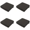 Madison - Zitkussen Dark grey canvas eco+ - Ca. 40x40 cm - Set van 4