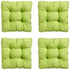 Madison - Zitkussen Florance Panama lime - Ca. 47x47 cm - Set van 4