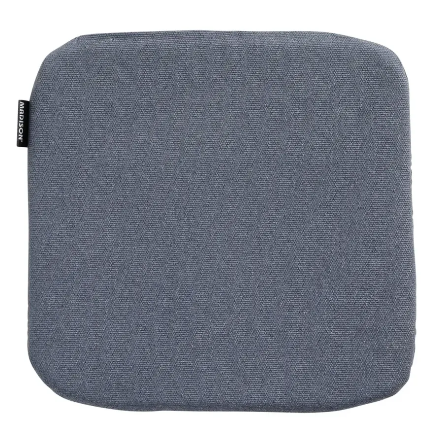 Madison - Zitkussen Manchester denim grey - Ca. 40x40 cm - Set van 4