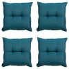 Madison - Zitkussen Panama sea blue - Ca. 50x50 cm - Set van 4