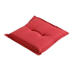 Madison - Zitkussen Panama brick red - Ca. 50x50 cm - Set van 4