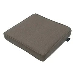 Tuinstoelkussens-Madison - Zitkussen Taupe canvas eco+ - Ca. 40x40 cm - Set van 4