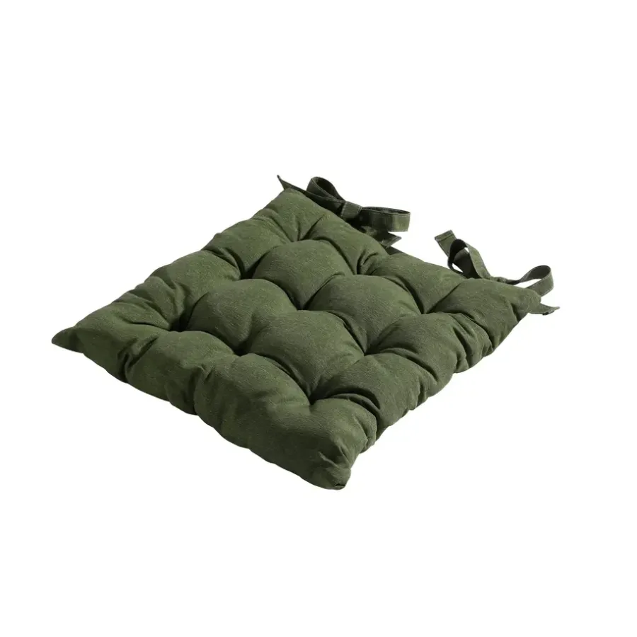 Tuinstoelkussens-Madison - Zitkussen Toscane Panama green - Ca. 46x46 cm - Set van 4