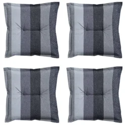 Madison - Zitkussen Victoria grey - Ca. 50x50 cm - Set van 4