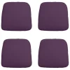 Tuinstoelkussens-Madison - Zitkussen Wicker Panama purple - Ca. 48x48 cm - Set van 4