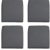Tuinstoelkussens-Madison - Zitkussen Wicker Panama grey - Ca. 48x48 cm - Set van 4