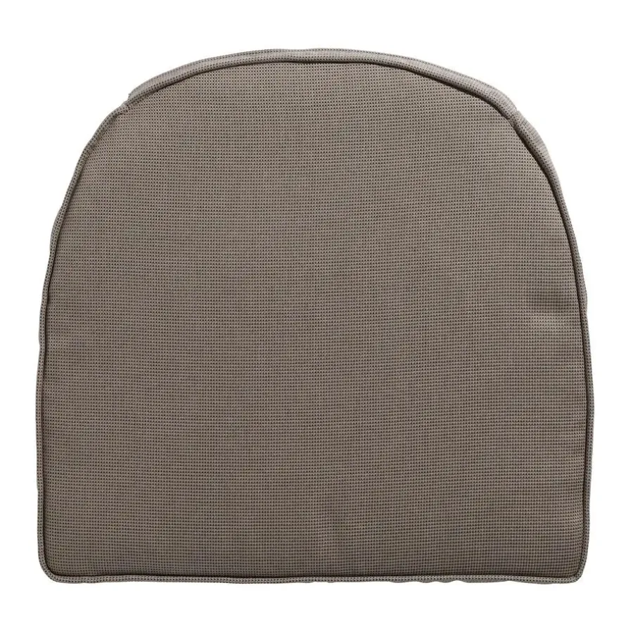 Madison - Zitkussen Wicker York Rib liver - Ca. 48x48 cm - Set van 4
