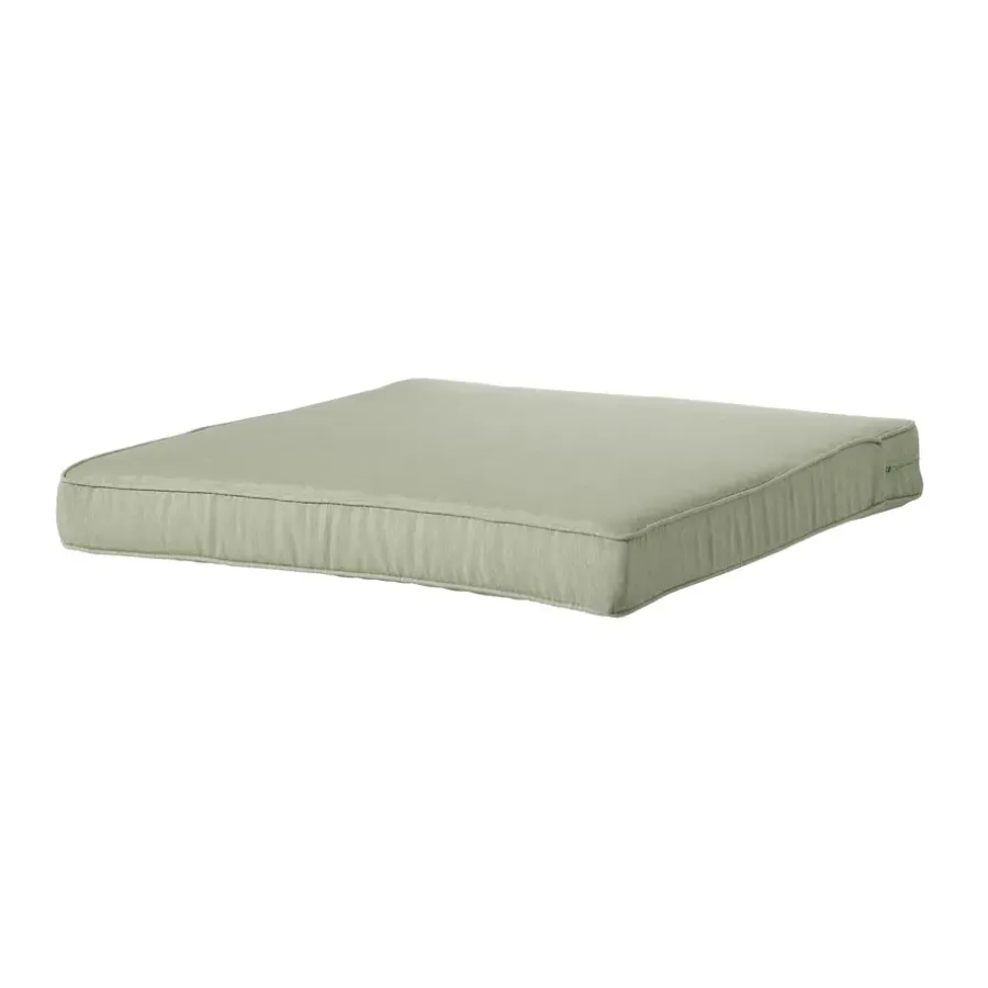 Loungekussens-Madison Lounge luxe Panama sage zitkussen 60x60cm