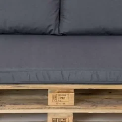 Palletkussens-Madison Palletkussen Lounge Panama Grijs - 120 x 80cm