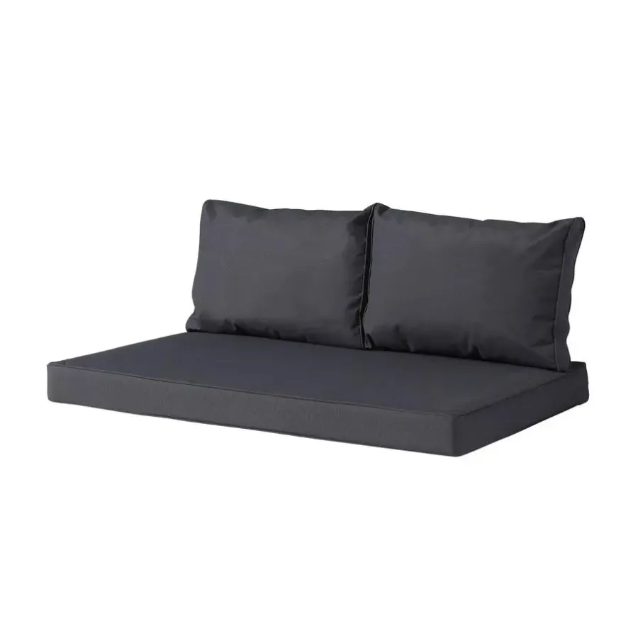 Palletkussens-Madison Palletkussen Lounge Panama Grijs - 120 x 80cm