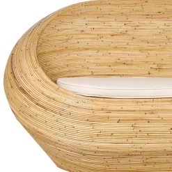 Leen Bakker MAIORI - Tuinbank 2-zits - Natuurlijk/Beige - Rotan