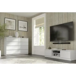 Ladekasten|Ladekasten-Homlando Maja dressoir S8 140 cm wit mat