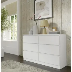 Homlando Maja dressoir S6 120 cm wit mat